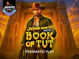 John Hunter and the Book of Tut – Jackpot Star game screenshot